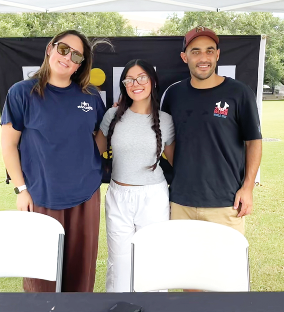 Central Florida Hillel students and staff