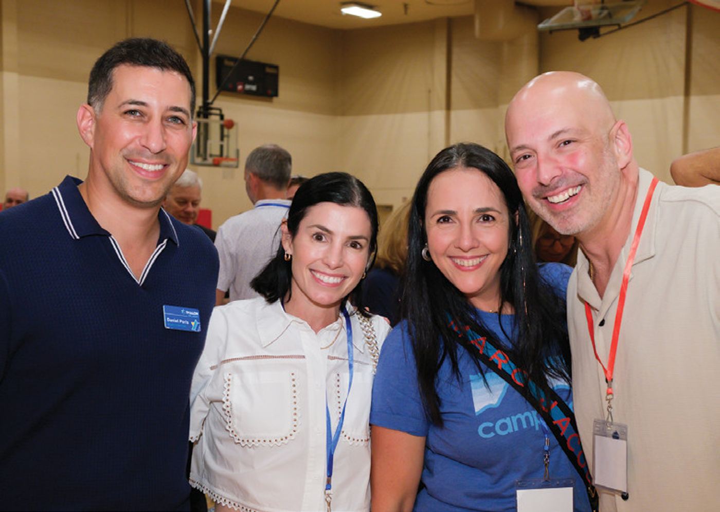 Guests at Shalom Orlando’s camp-themed J Ball