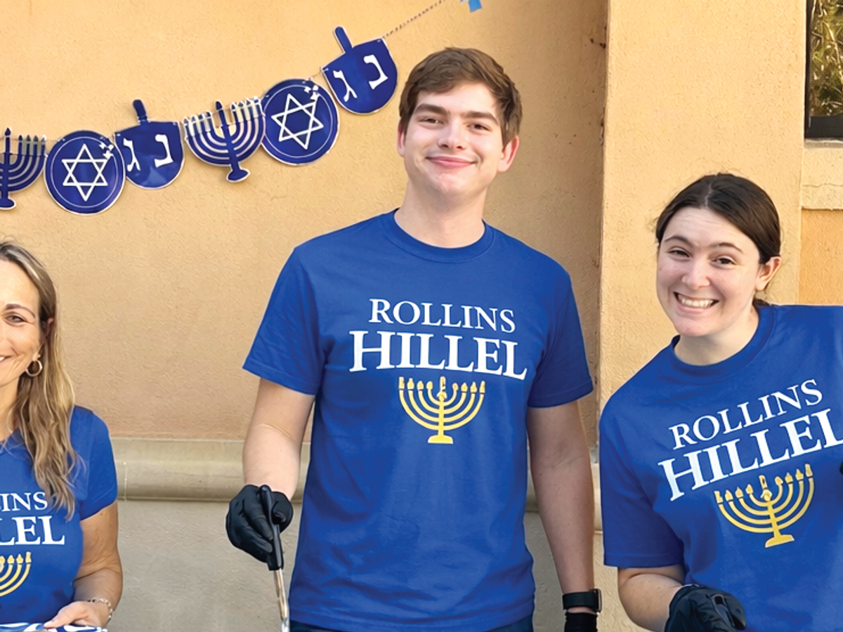 Rollins College Hillel students