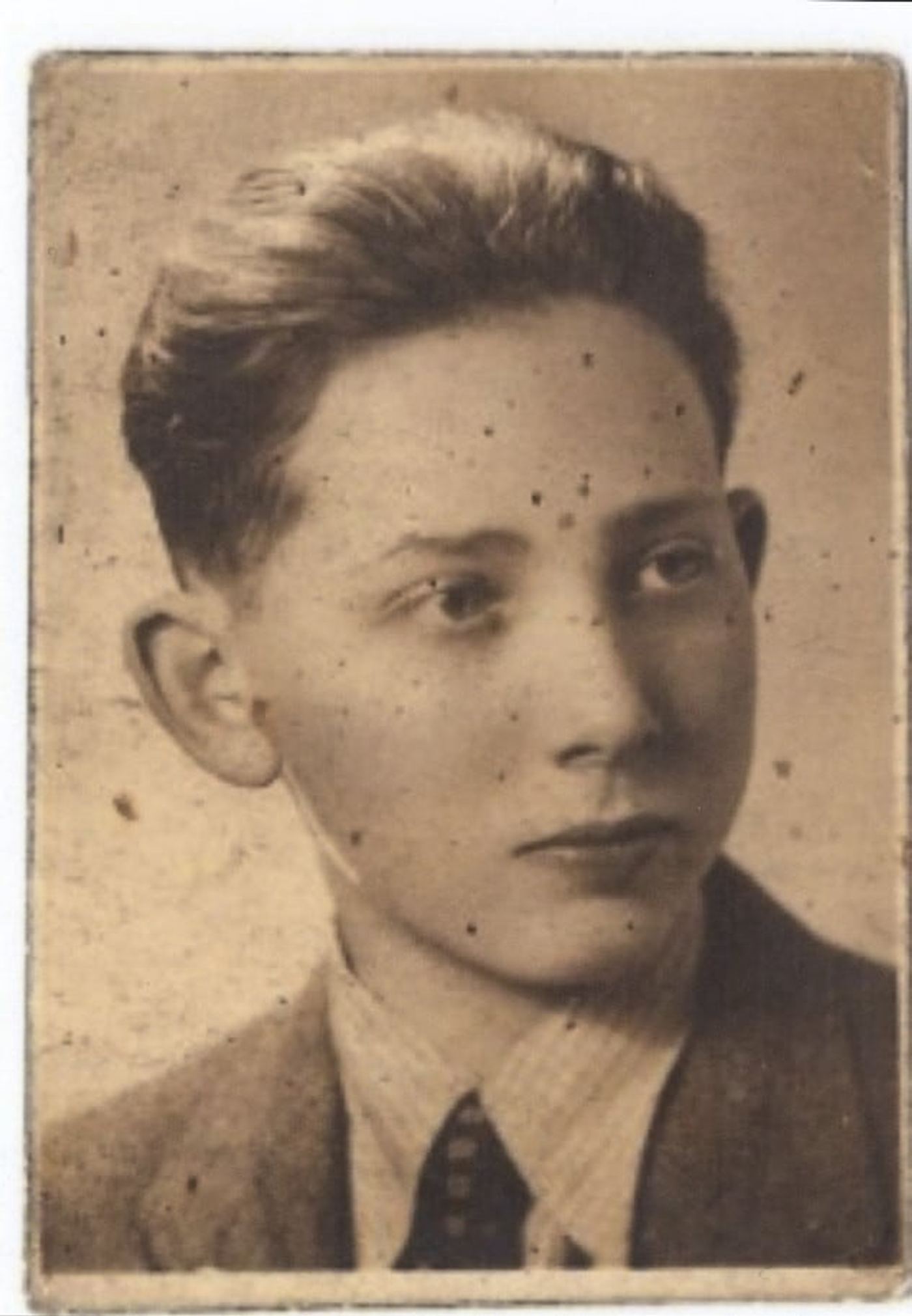 Henri Landwirth as a young man