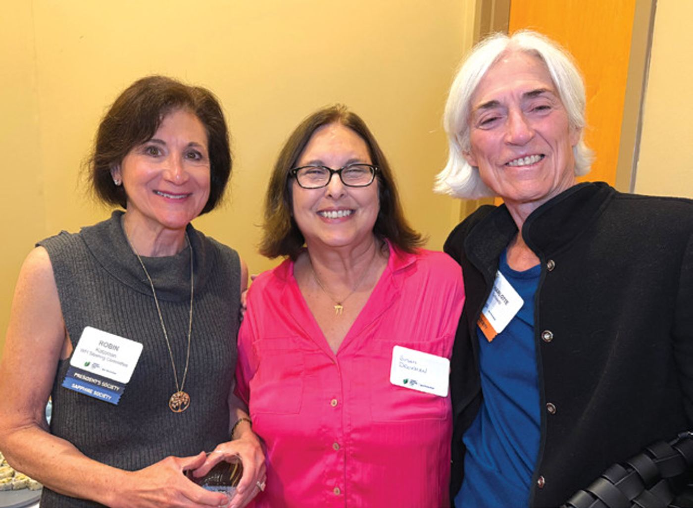 Robin Katzman, Susan Drukman, and Charlotte Schwartz