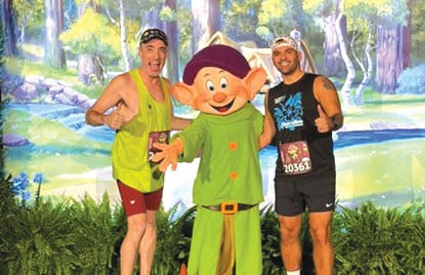 Ryan Kopf and Thomas Andreano with Dopey