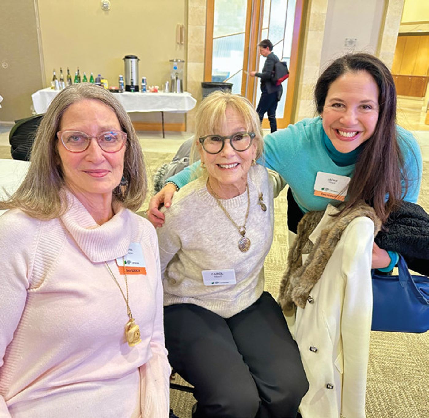 Ilona Sheplan, Carol Albert, and Jackie Hirsch