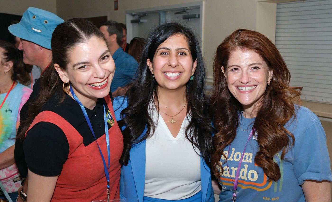 Guests at Shalom Orlando’s camp-themed J Ball