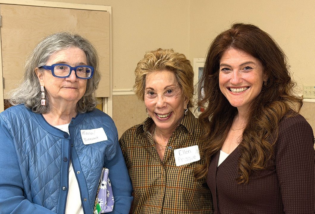 Maria Bonnet, Ellen Prague, and Marni Mandell, CEO of Shalom Orlando