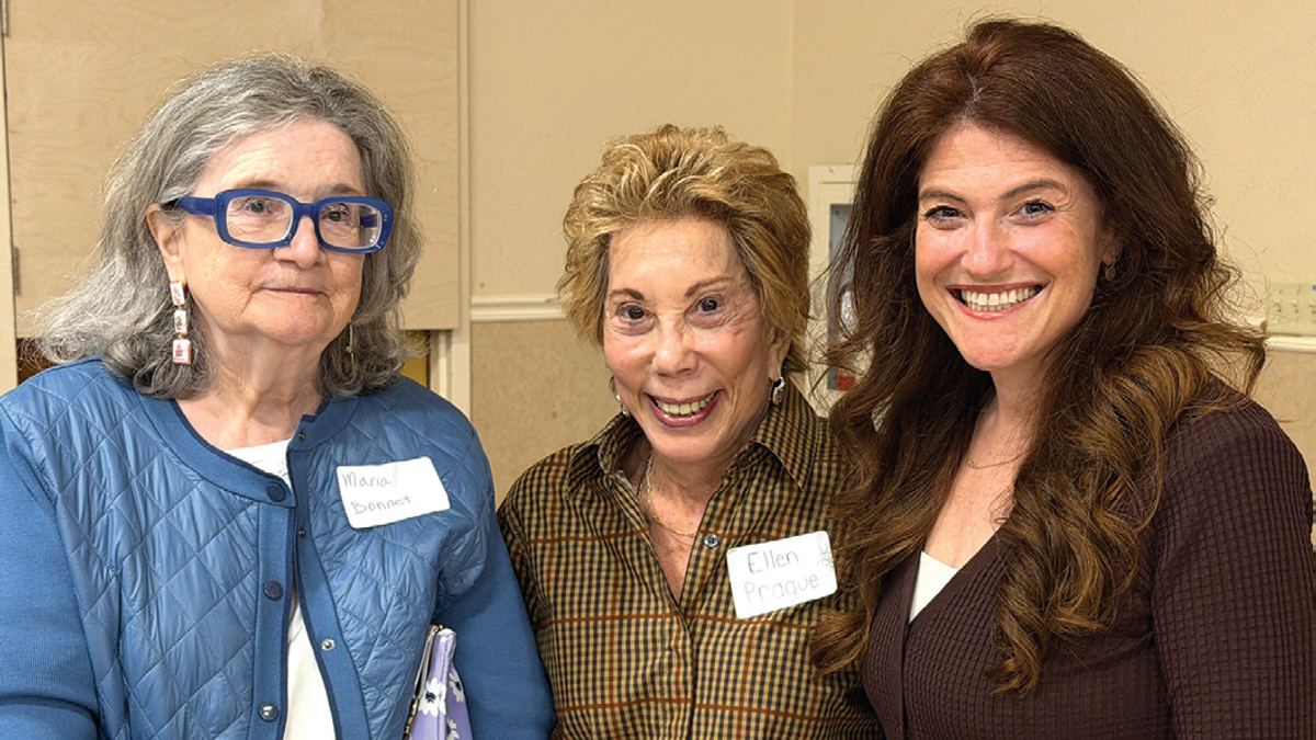 Maria Bonnet, Ellen Prague, and Marni Mandell, CEO of Shalom Orlando