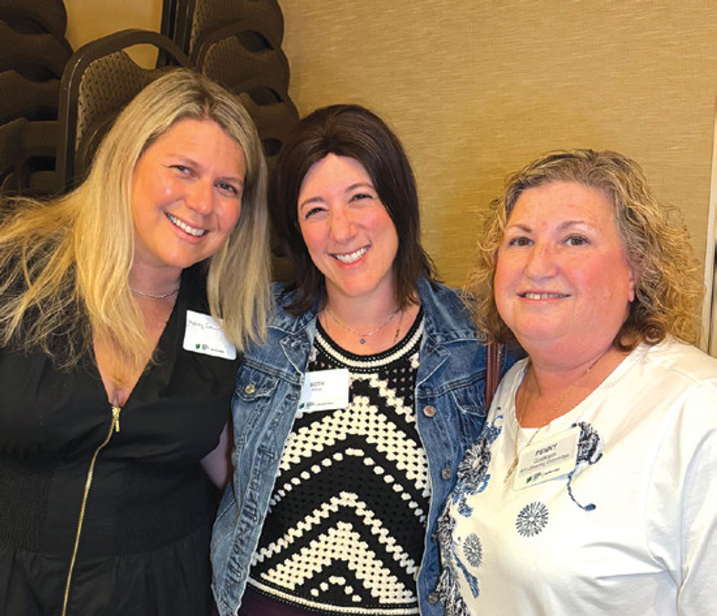 Lindsay Schwartz, Beth Rose, and Penny Goldstein