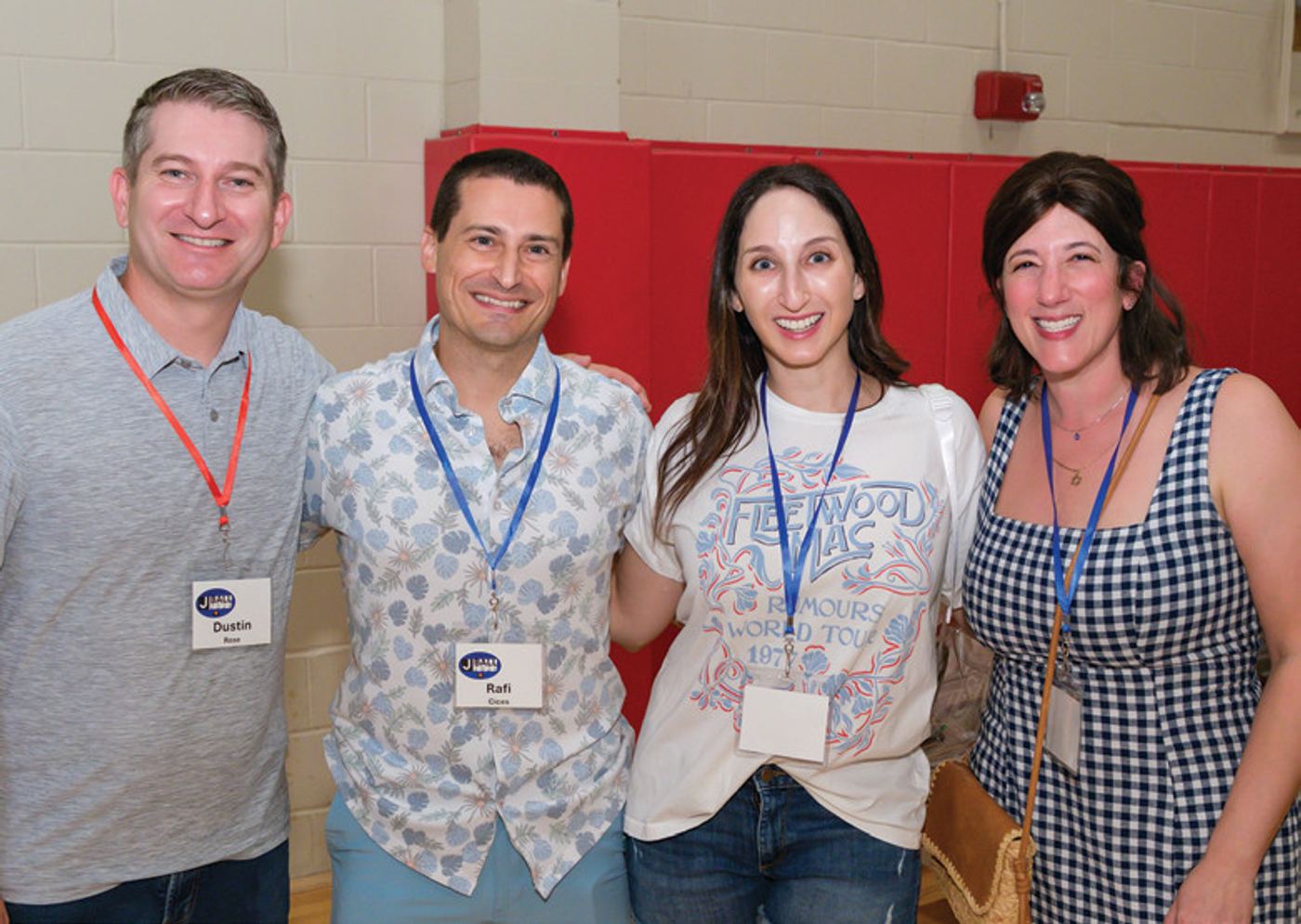 Guests at Shalom Orlando’s camp-themed J Ball