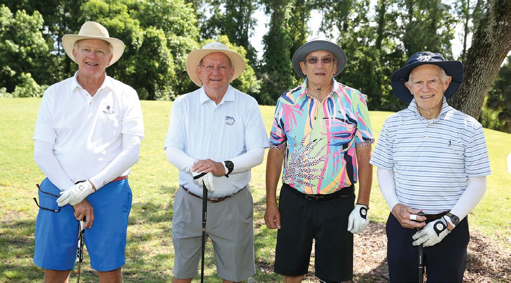 Golfers at the Jewish Pavilion Senior Services Annual Charity Golf Tournament