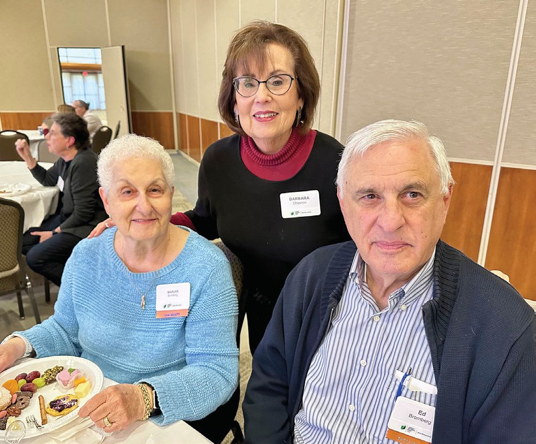 Marian Bromberg, Barbara Chasnov, and Ed Bromberg