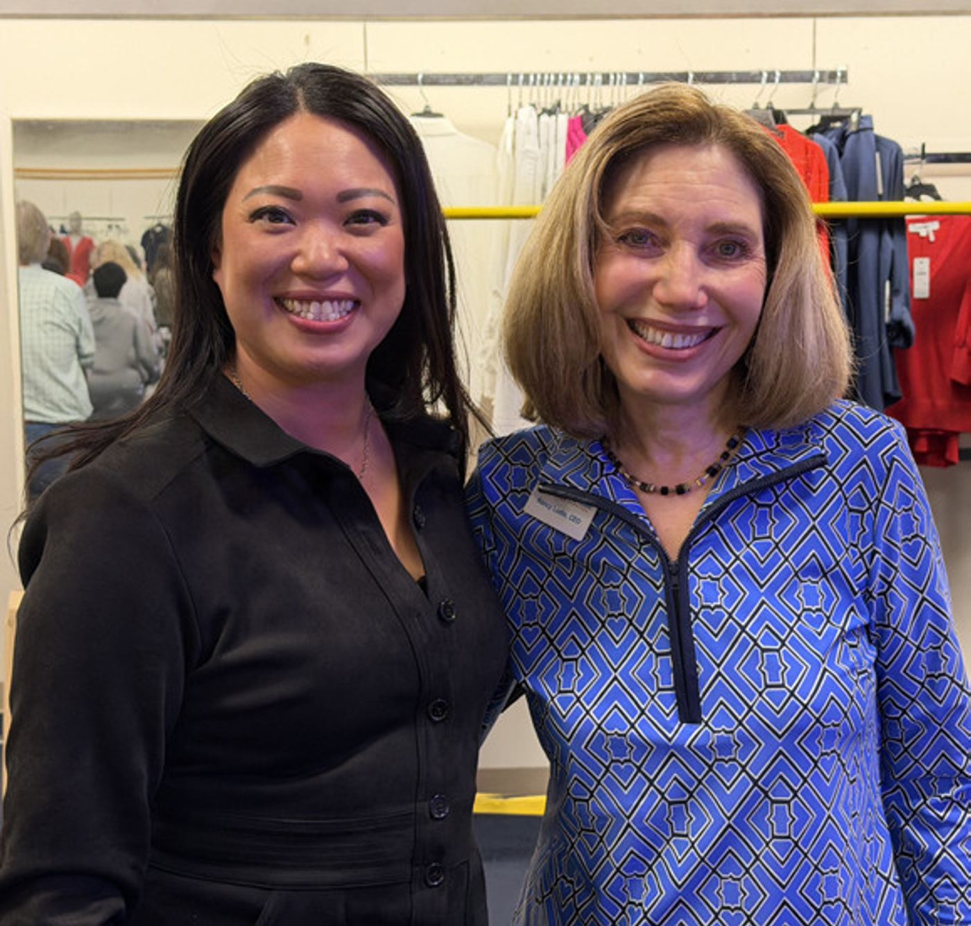 Guests and models at the Jewish Pavilion Senior Services Fashion Show at Dillard’s