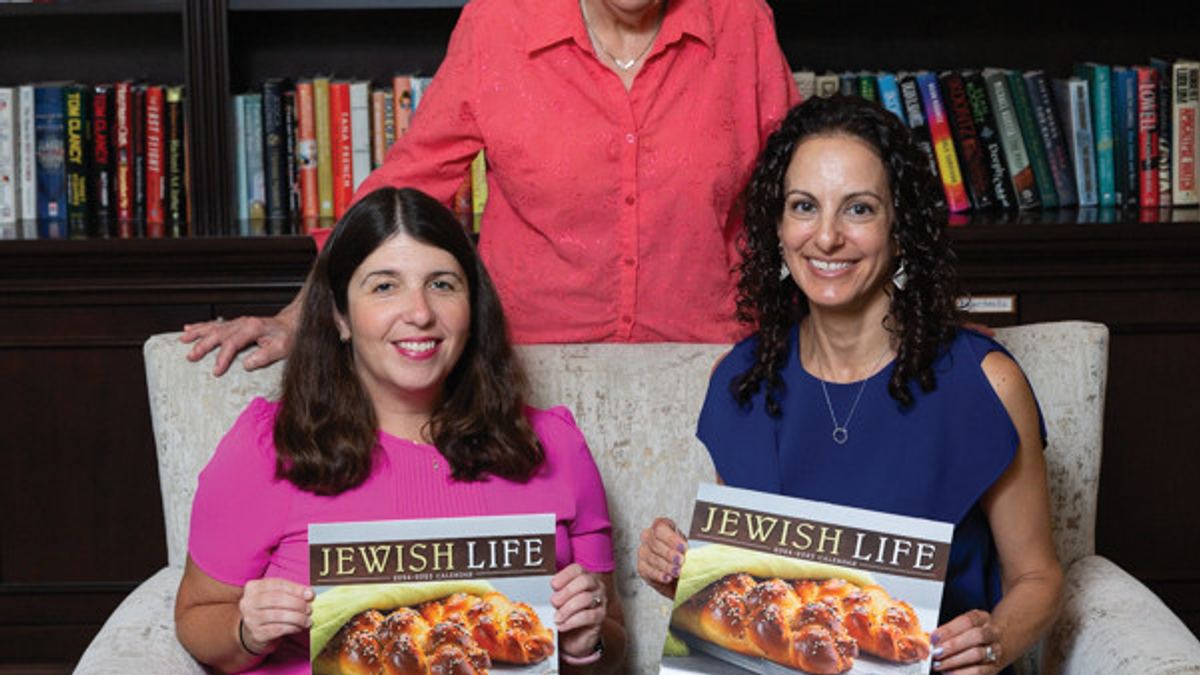 Gitty Adler with Emily Raij and Lauren Sharfstein