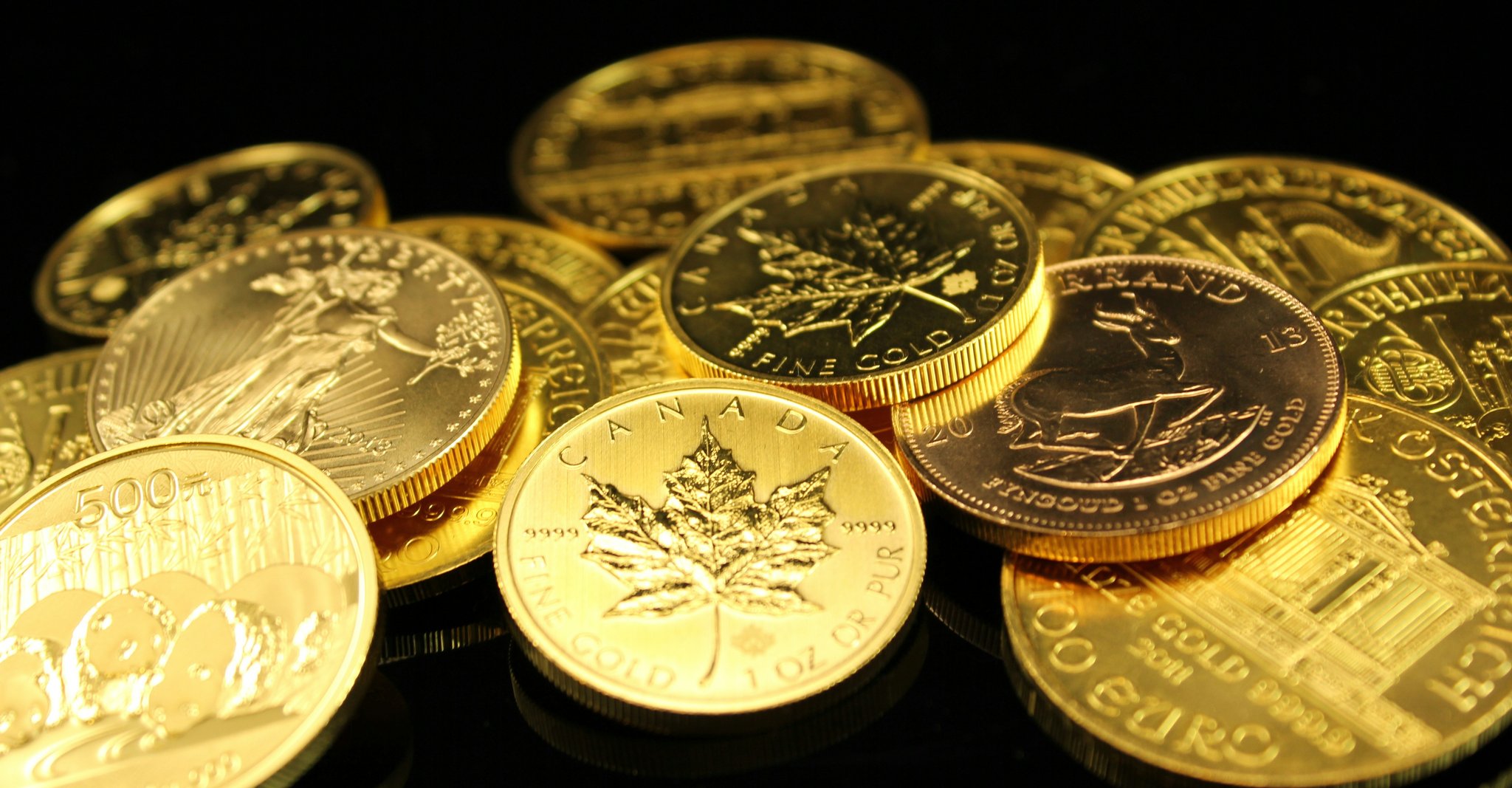 Gold coins