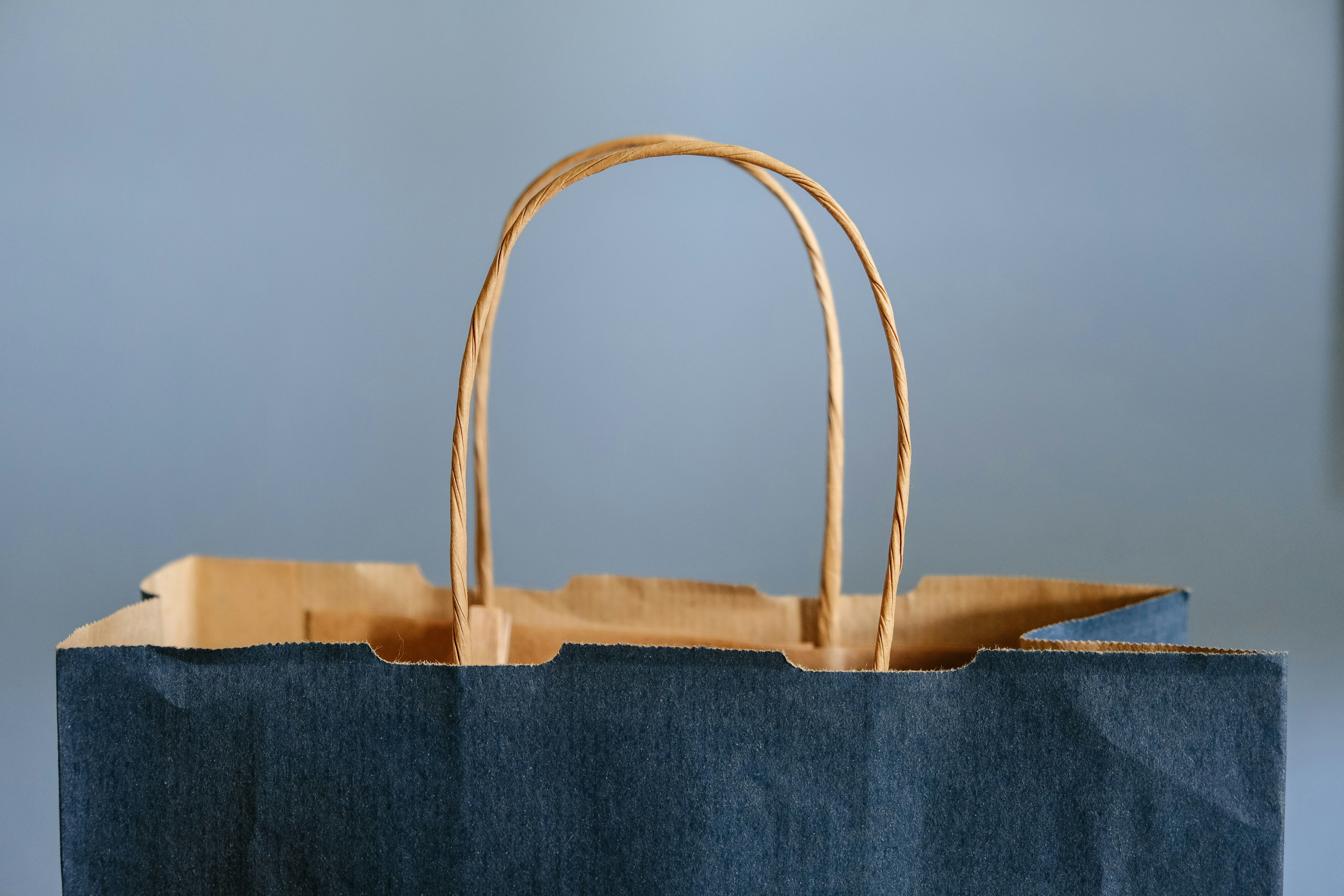 Shopping bag representing shopping