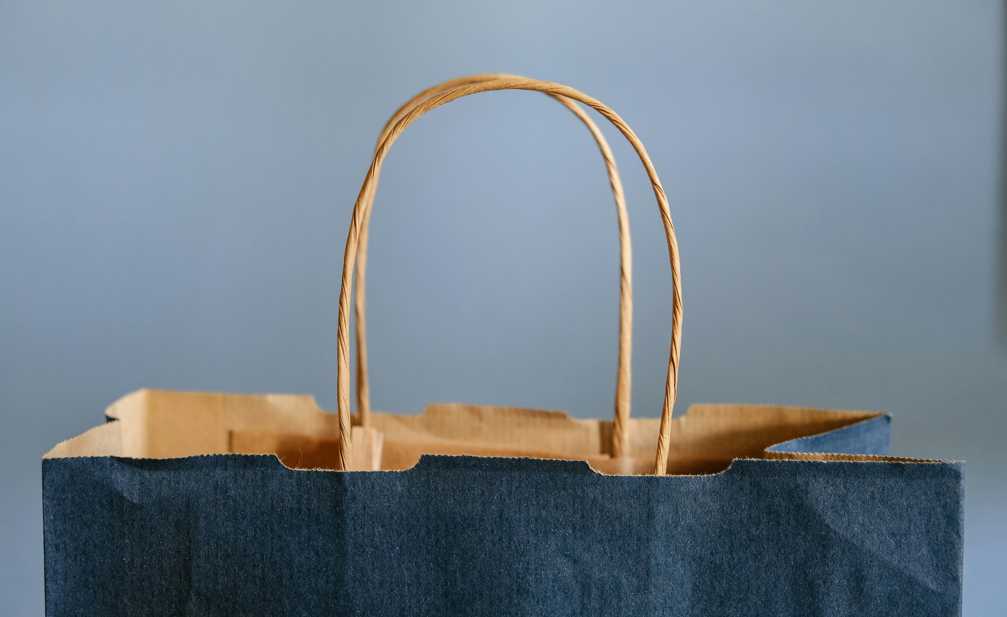 Shopping bag representing shopping