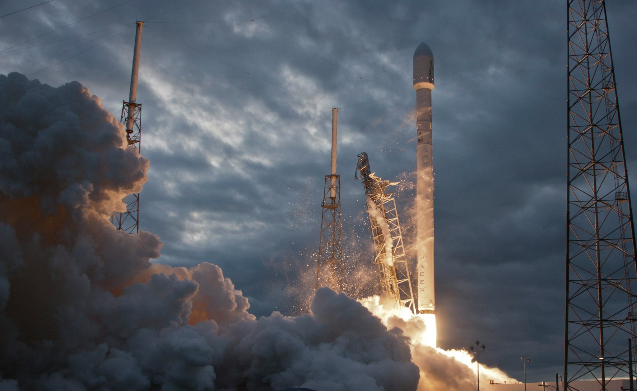 Space ship launch