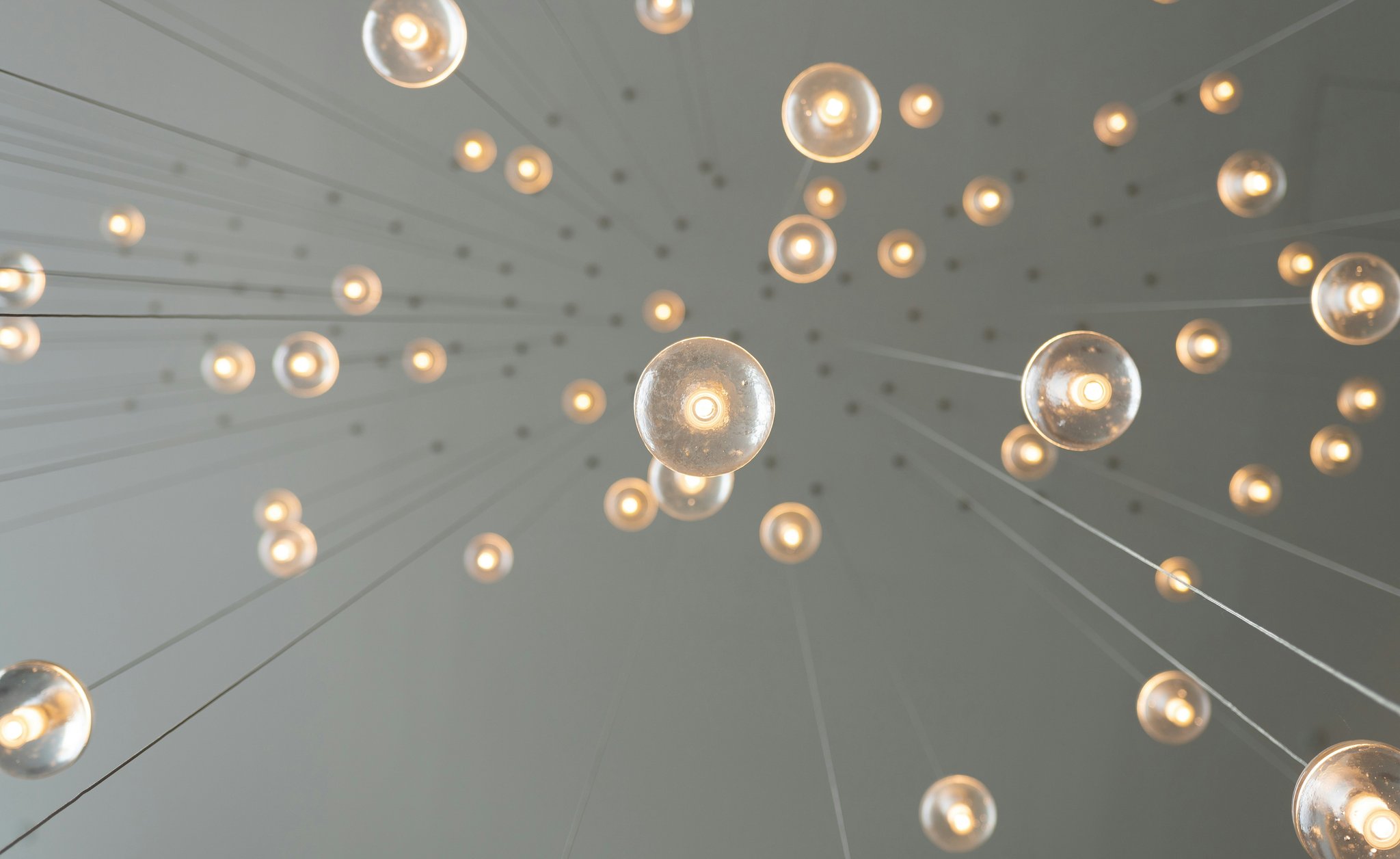 Light bulbs representing ideas