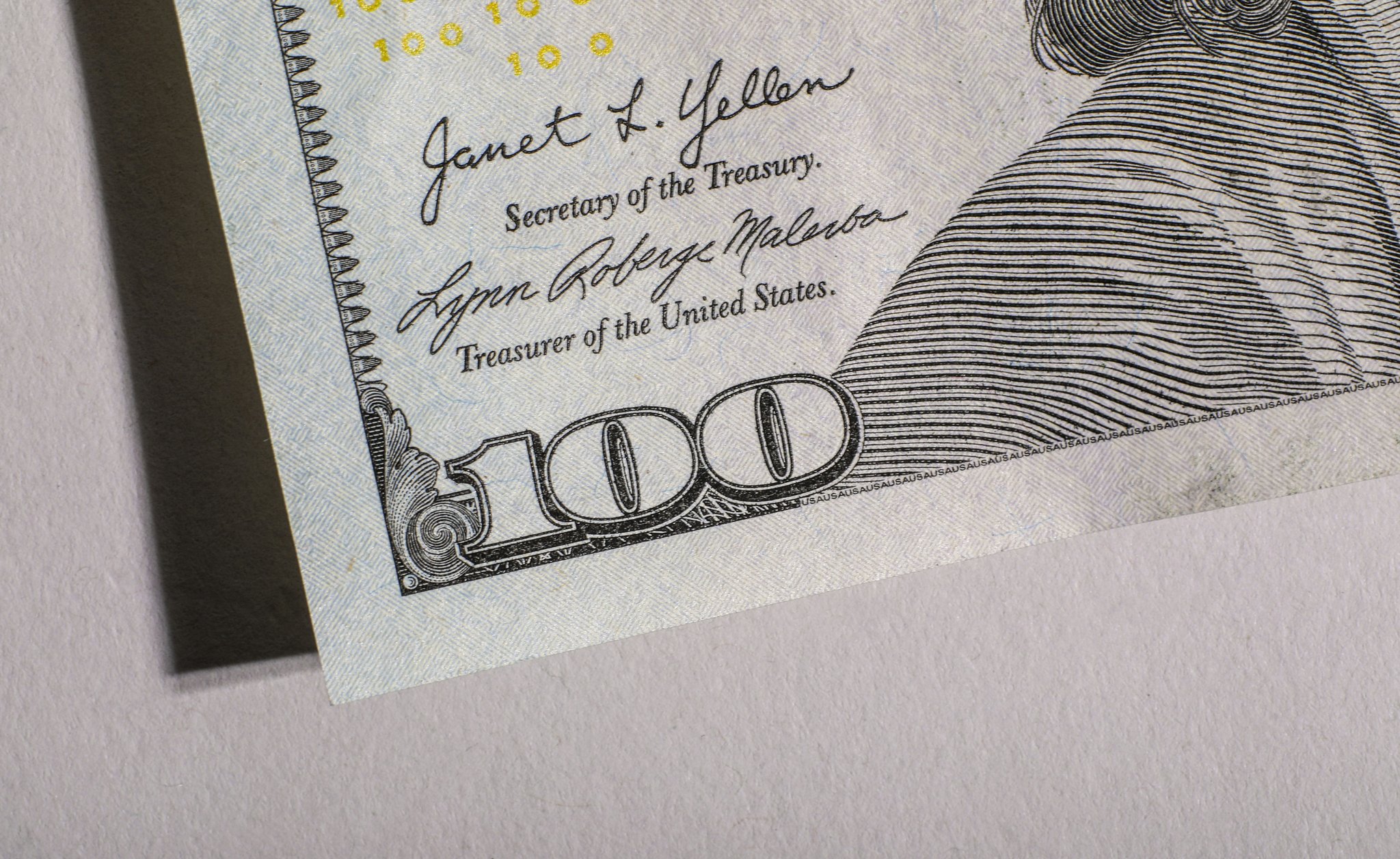 American dollar bill