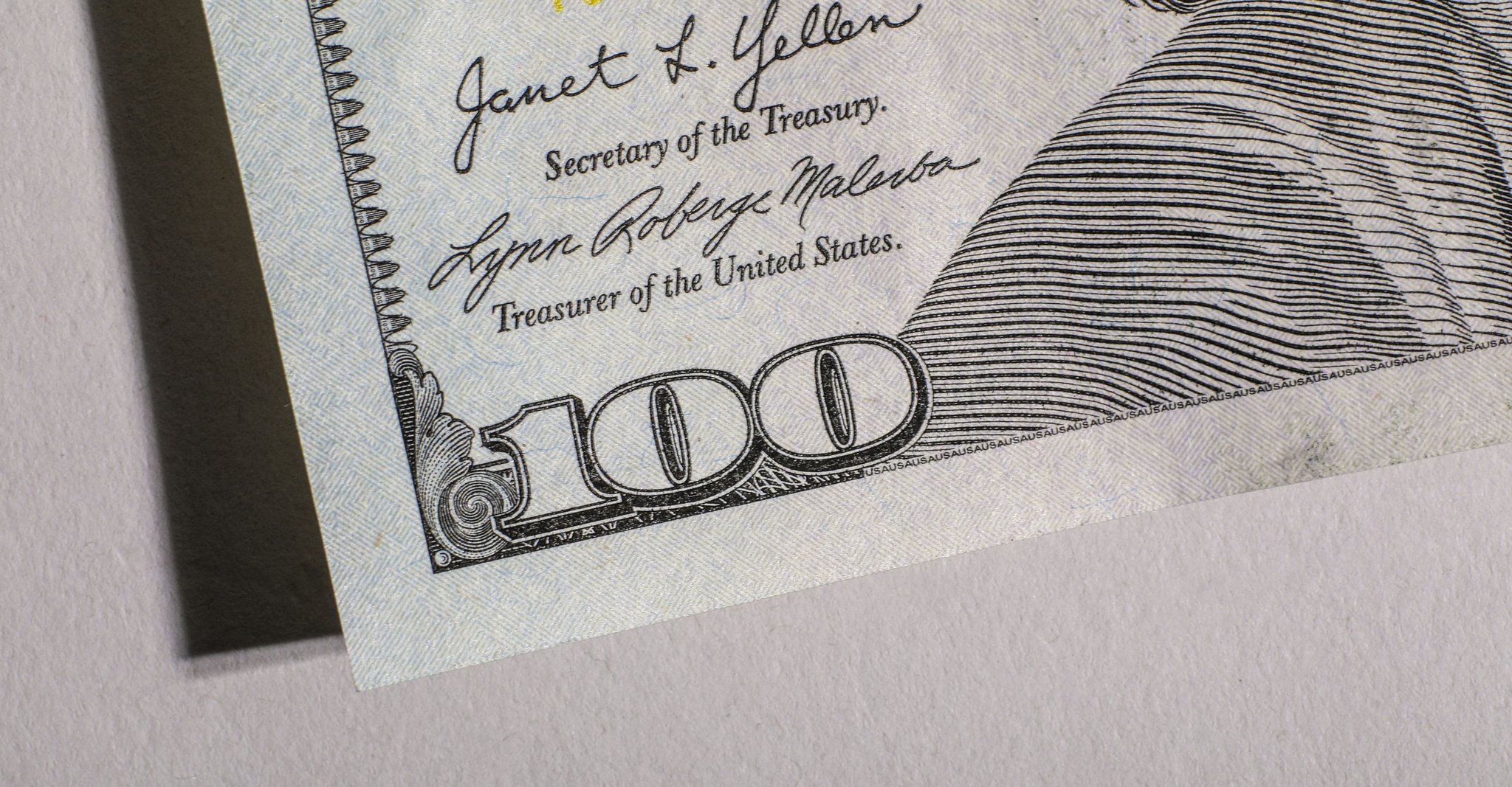 American dollar bill