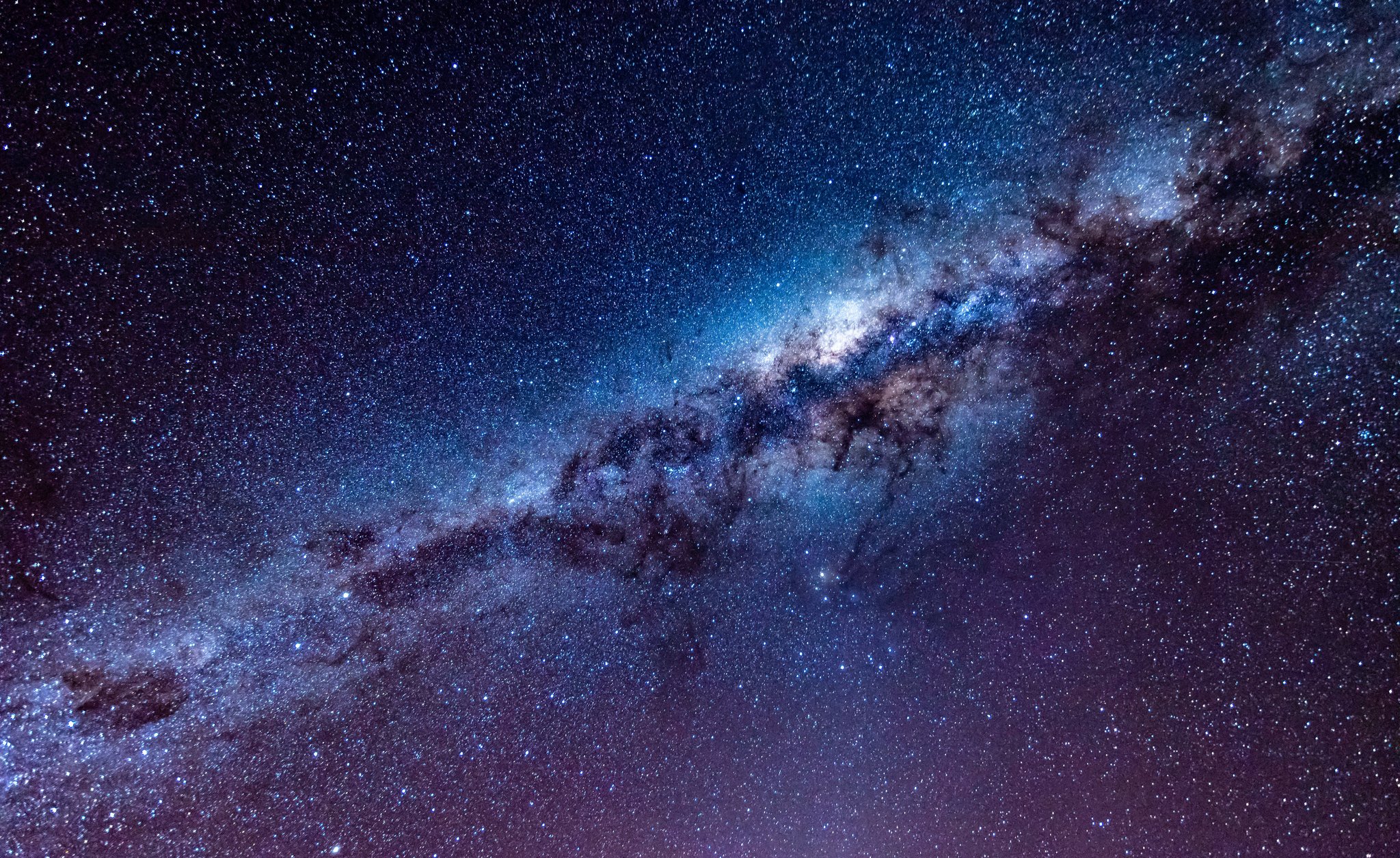 Galaxy in space