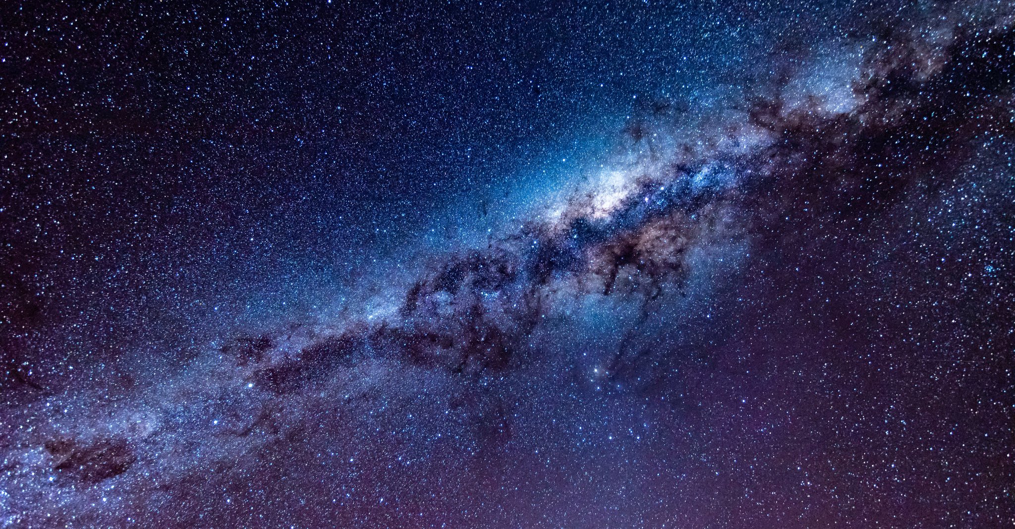 Galaxy in space
