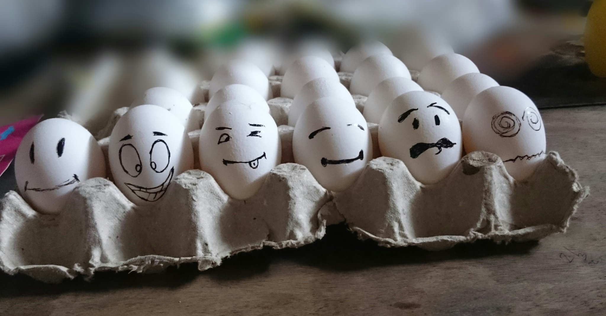 Different eggs