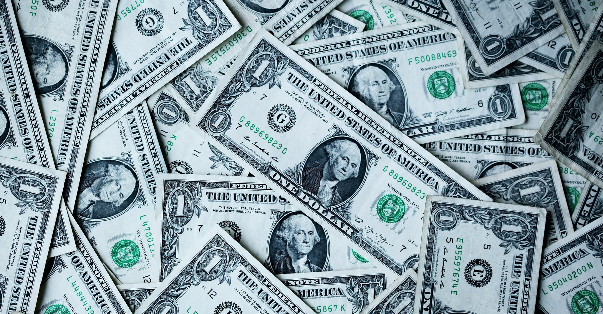 US dollar bills