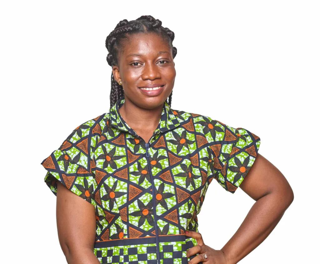 Linda Kumah smiling at the camera