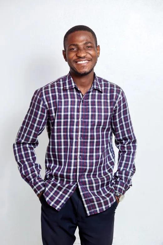 Hope Ewudor smiling at the camera