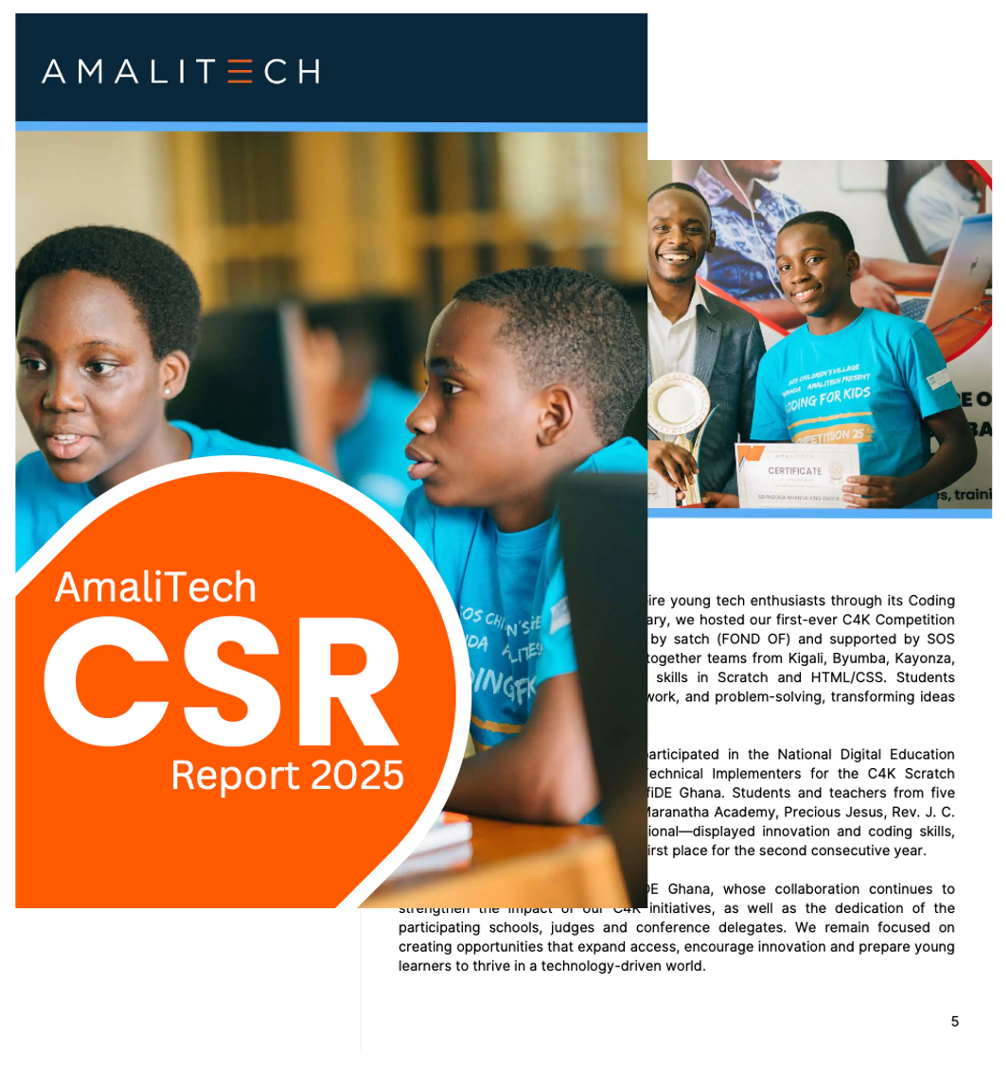 CSR Report 2025 Cover Picture