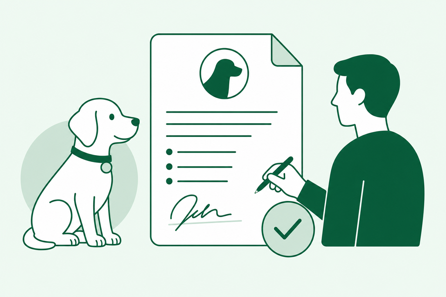 Skapa och signera köpeavtal hund tryggt köpeavtal för överlåtelse av hund digitalt