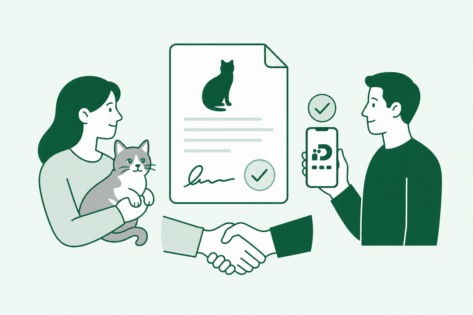 Skapa och signera köpeavtal katt tryggt köpeavtal för katt med bankid-signering digitalt