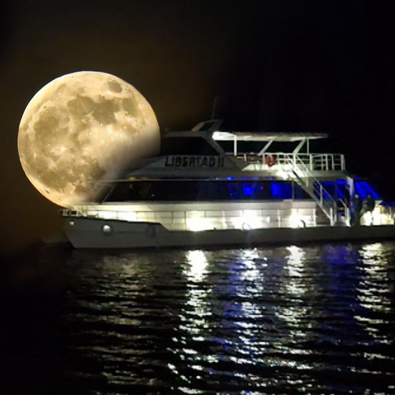 Paseo en Catamarán Luna llena