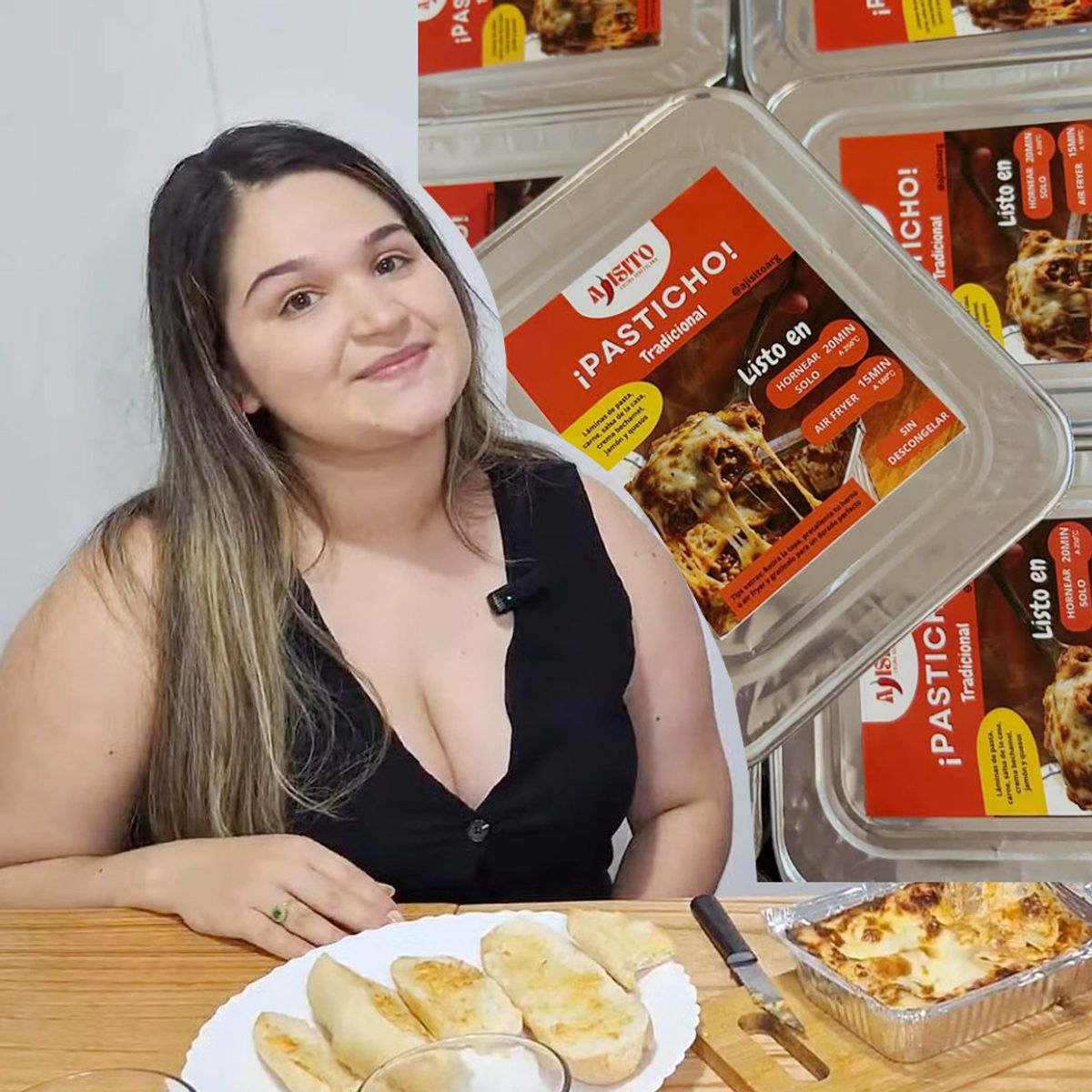 Así empezo su negocio en otro país: la historia de Dannelys García y su marca de pastichos venezolanos Ajisito
