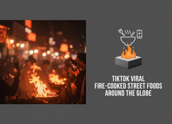 TikTok Viral Fire-Cooked Street Foods Around the Globe