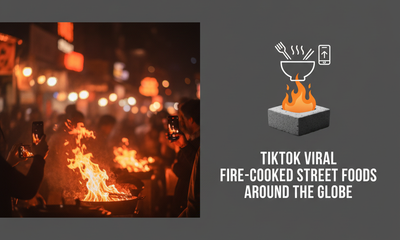 TikTok Viral Fire-Cooked Street Foods Around the Globe