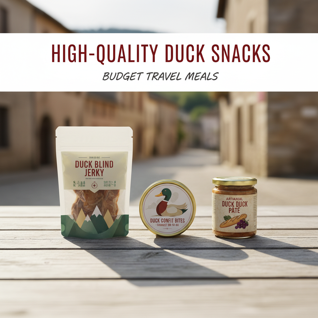 High-Quality Duck Snacks for Budget Travel Meals