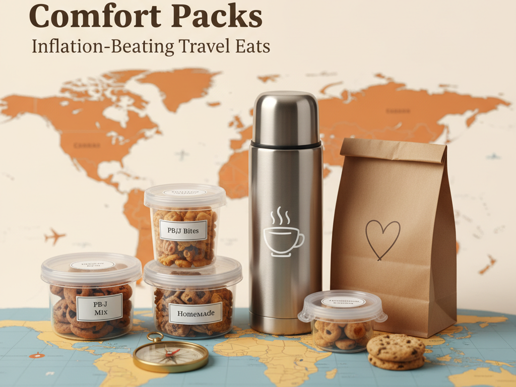 Nostalgic Comfort Packs: Inflation-Beating Travel Eats for Savvy Explorers