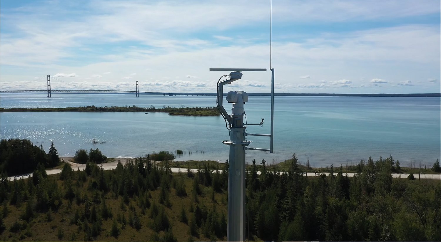 SECurus with radar used for maritime surveillance