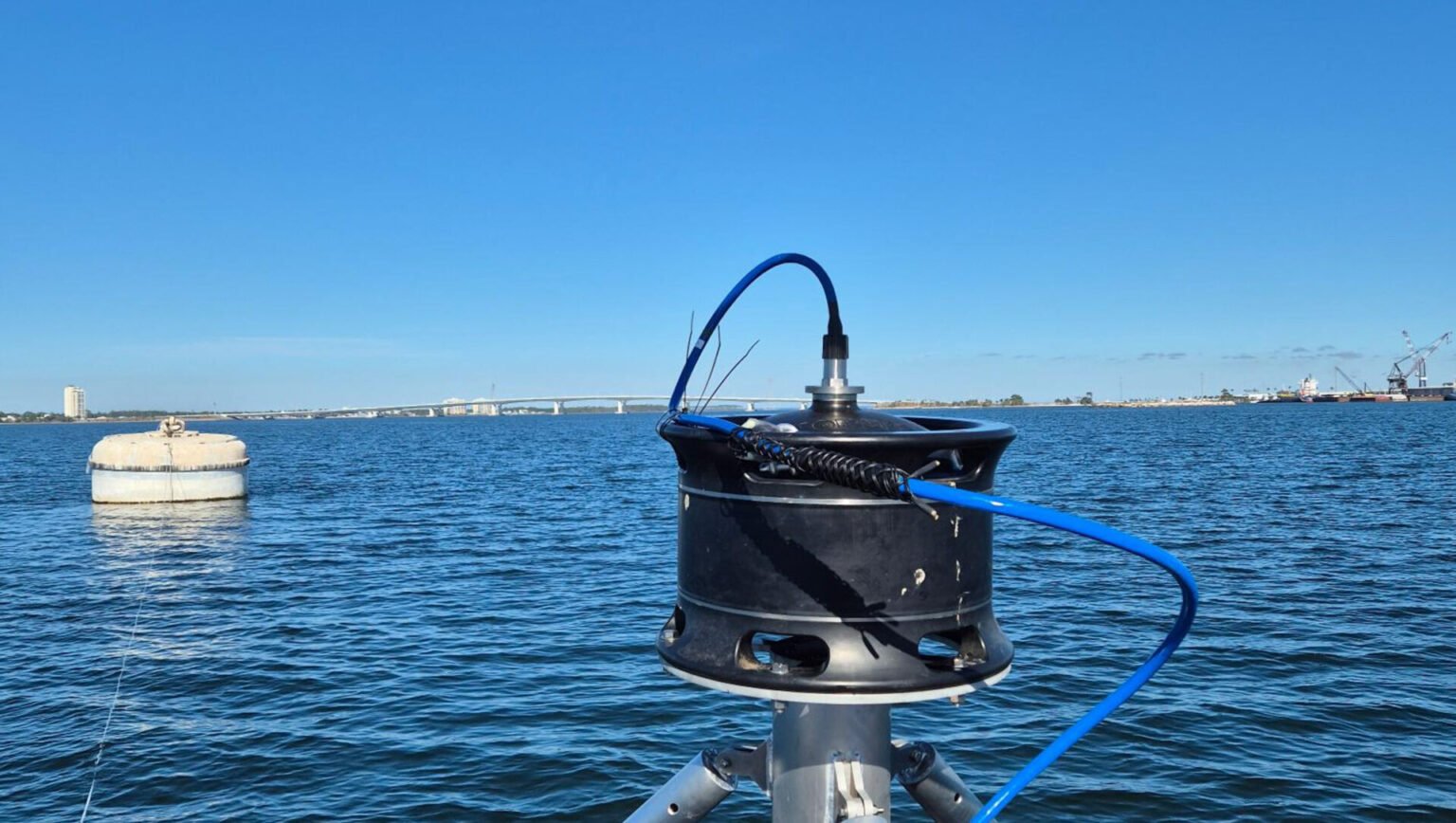 Set up with NORBIT GuardPoint Intruder Detection Sonars during testing