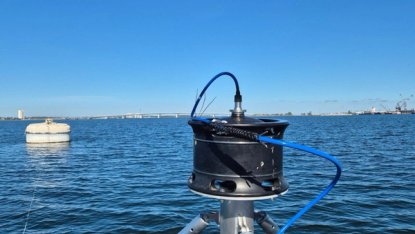 Set up with NORBIT GuardPoint Intruder Detection Sonars during testing