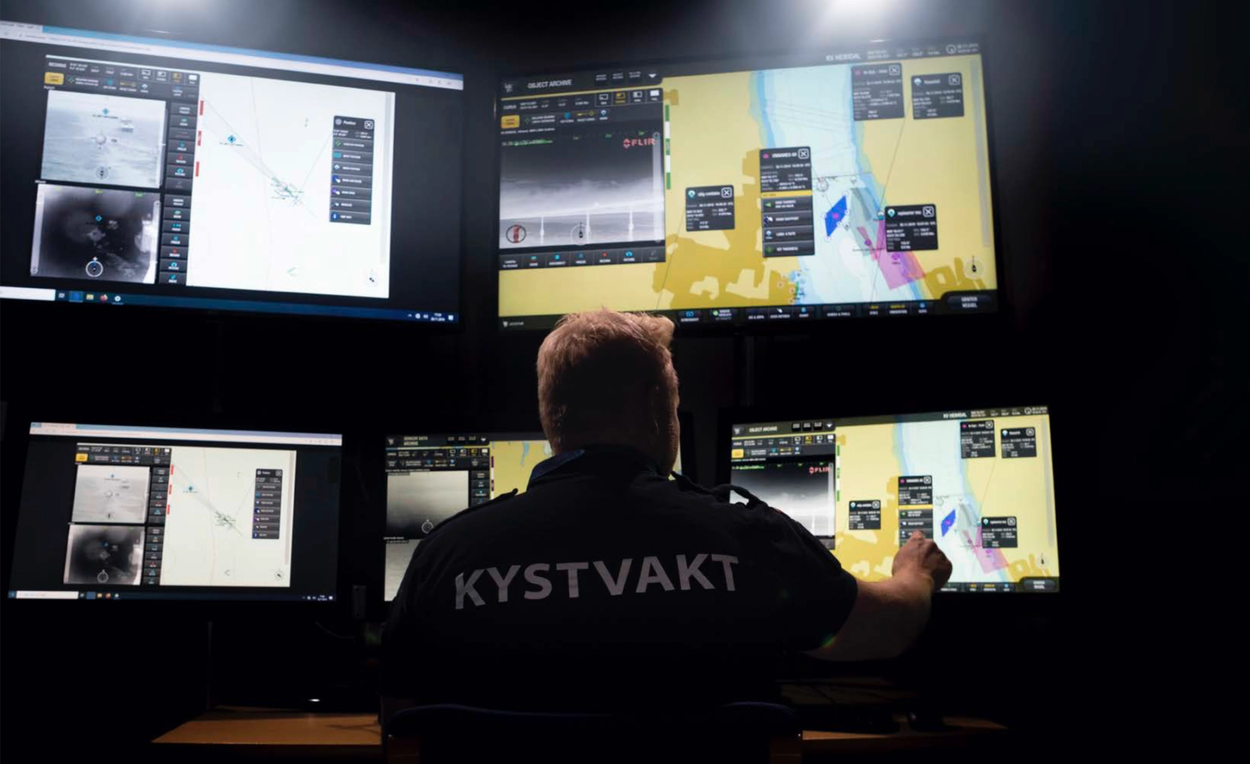 Coast Guard Operation room 