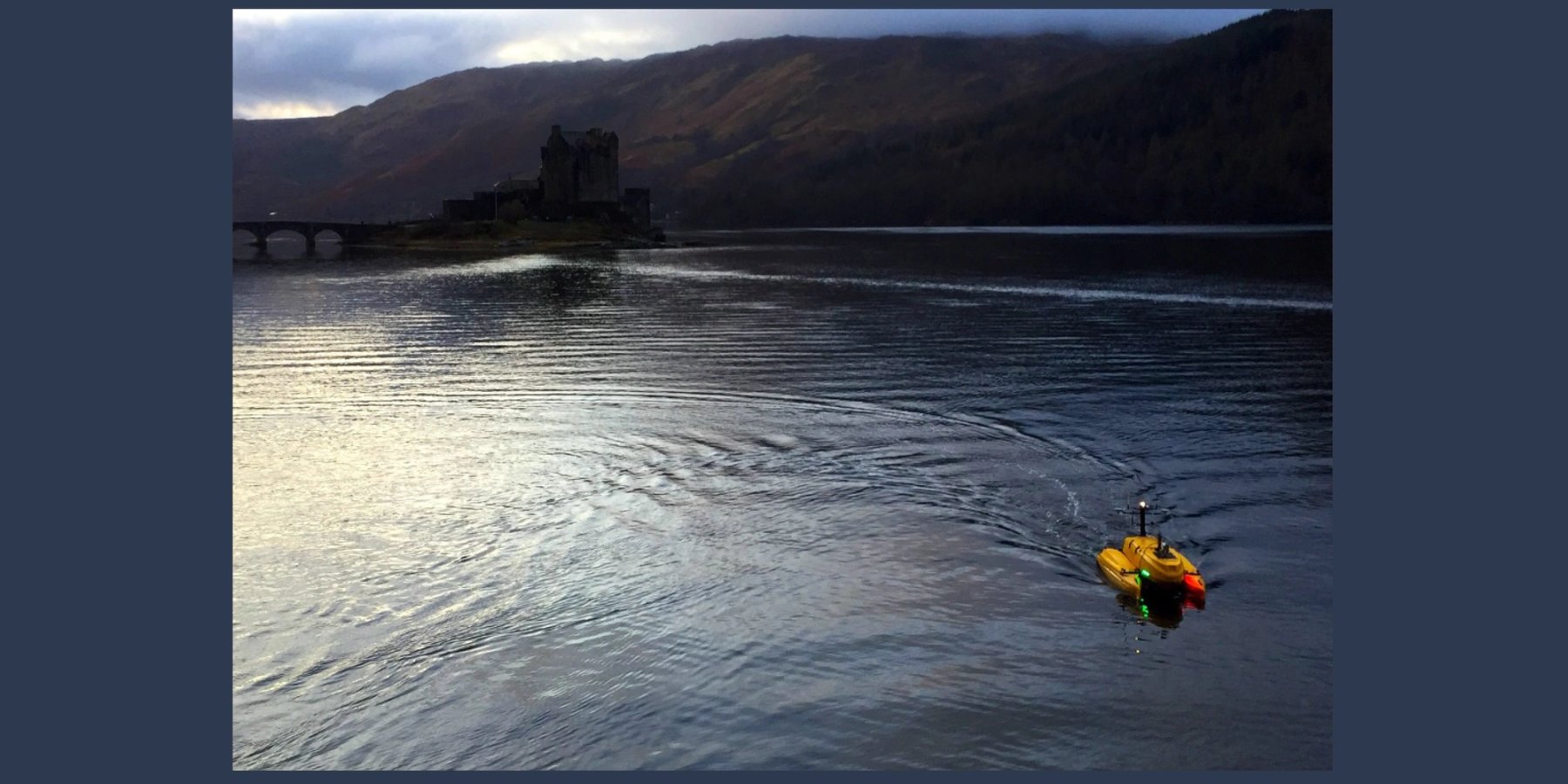 Small ASV Ltd. vessel in water