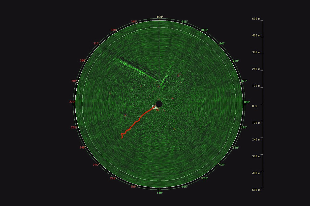 360 view of underwater intruder detection