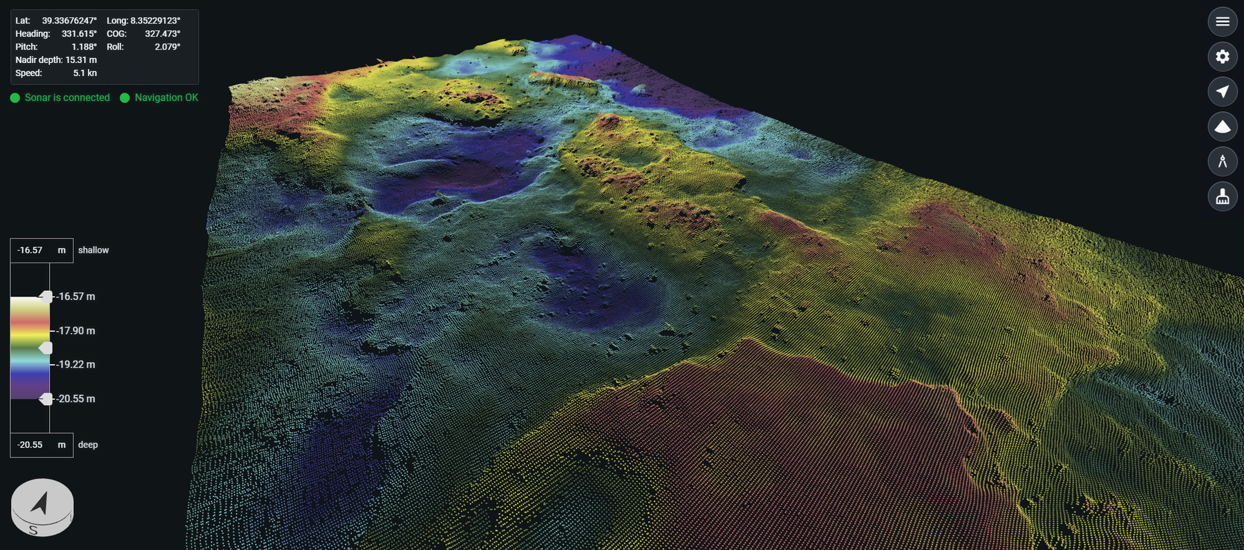 Figure 4. Real-time 3D point cloud viewer.