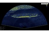 FLS data image of sunken barge