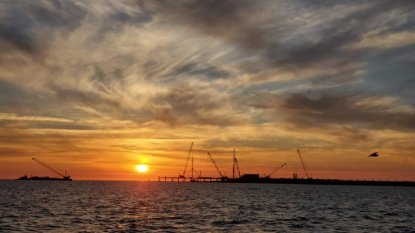 Dredging site