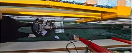 Sonar mounted on pole