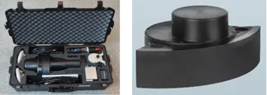 Left iWBMS sonar for Mapping Right: WBMS FLS Imaging sonar