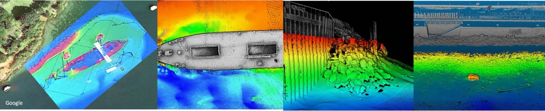 Examples of REA with NORBIT sonar
